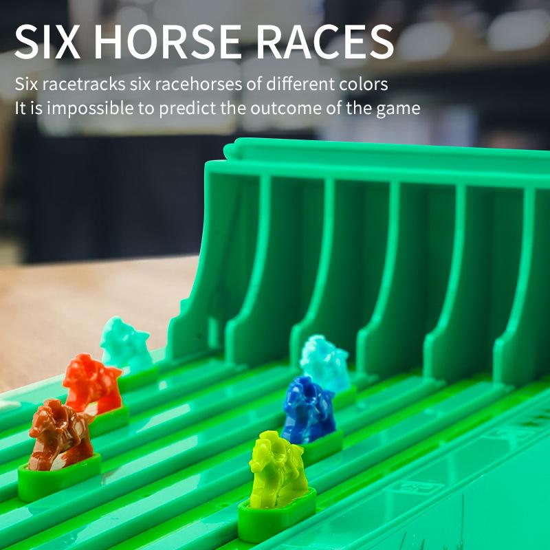 Cross-Border Kids' Horse Racing Table Game: Parent-Child Competition & Party Toy