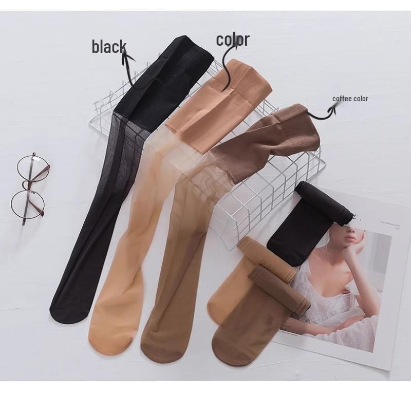 Women's Over-the-Knee Air-Conditioned Socks – Anti-Snag, Versatile, Calf-Warming for Summer, Spring, Autumn