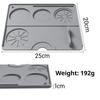 1PCS 25x20cm Silicone Coffee Tamping Mat For Home Coffee Shop Espresso Machine Non Slip Base Portafilter Holder Pad Accessories