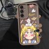 Cartoon S-Sailors Moon Phone Cover Case for Samsung Galaxy A56 A73 A22 A21s A25 A26 A35 A52 A54 A24 A32 A55 A36