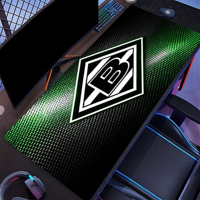 Borussia Mönchengladbach Print Mauspads, für Tastaturablage Laptop PC Matte für Büro Heimgebrauch, Schreibtischdekoration, Perfektes Geburtstagsgeschenk für Gamer