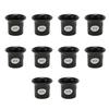 10PCS 10X Watchmaker Loupe Profession Optical Lens Portable Jewelers Loupe 10X Eyepiece for Watch