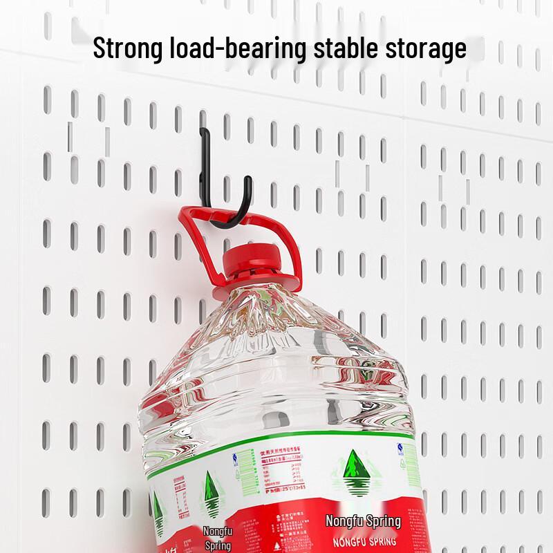 miflame No-Drill Pegboard J-Type Hooks