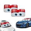 Foil Aluminium Cartoon Car Windshield Sun Shade Big Eyes Cars Front Window Visor