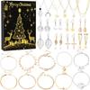 Christmas Countdown Calendar 24 Days Christmas Countdown Advent Calendar Necklace Bracelet Earrings Christmas Gifts