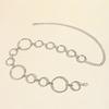 Luxury Women's Waist Chain Simple Design Metal Chain  Fashion Accessories Belt