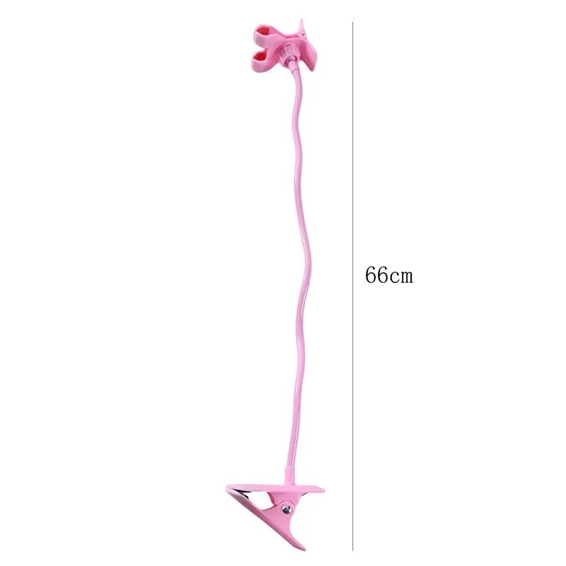 

Ленивый мобильный телефон гусиная шея держатель стенты гибкая кровать стол зажим кронштейн для руки розовый