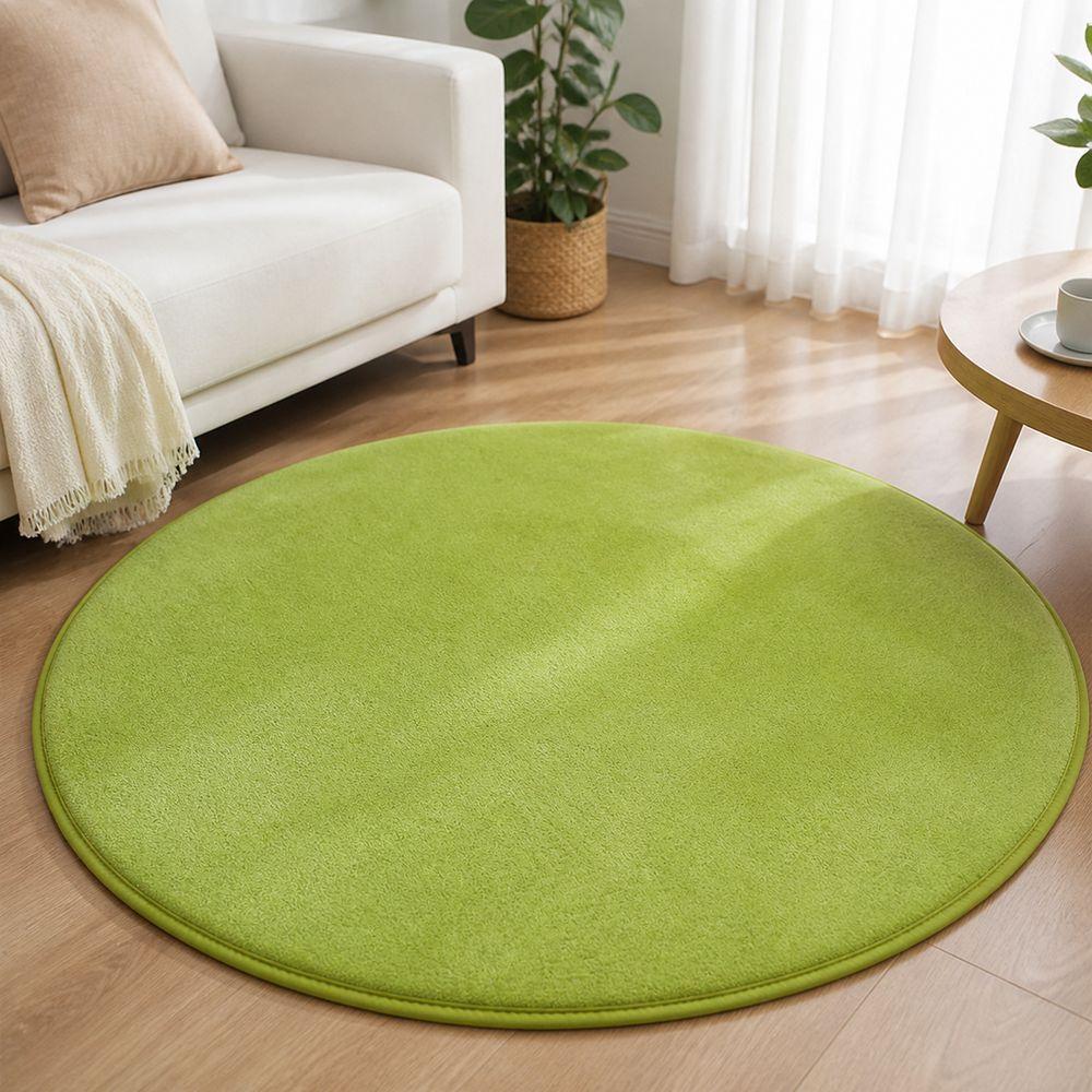 Soft Plush Living Room Rugs Non Slip Furry Carpet Round Carpet  For Living Room Home Decor Bedroom