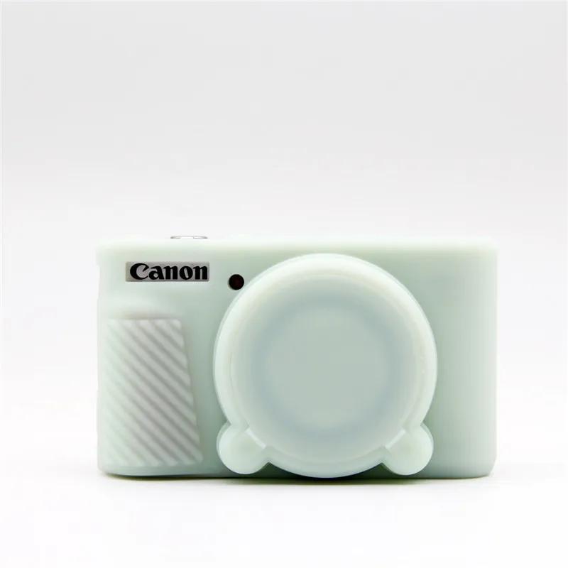 Soft Silicone Case Camera Bag Skin For Canon PowerShot SX730 SX740 SX740HS Rubber Camera Case Cover