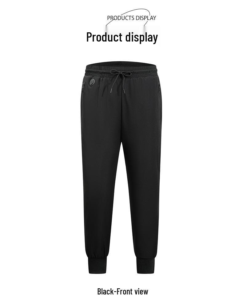 Winter Beheizte Intelligente Elektrische Warme Baumwollhose - Outdoor Kältefest Elastische Unterteile