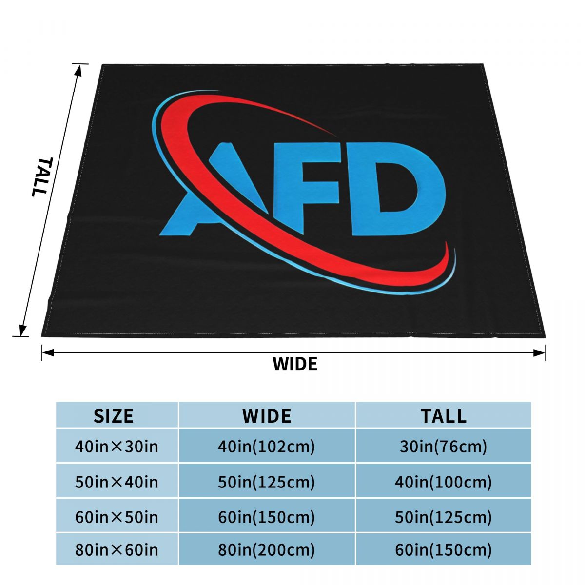 

Alternative Afd Germany Blanket Wool Funny Breathable Throw Blanket for Bedding Lounge All Season 30x40in