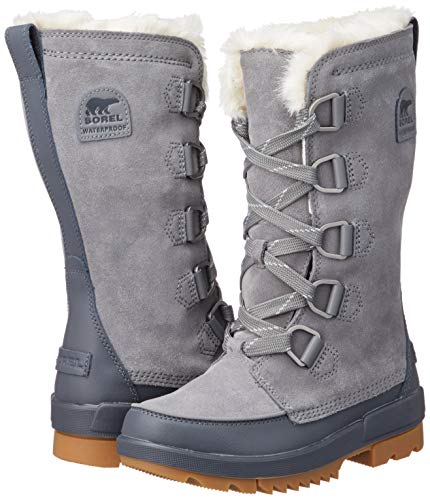 Sorel Tivoli IV Tall Snow Boots, Women's, Size 23cm, Gray, NL3426
