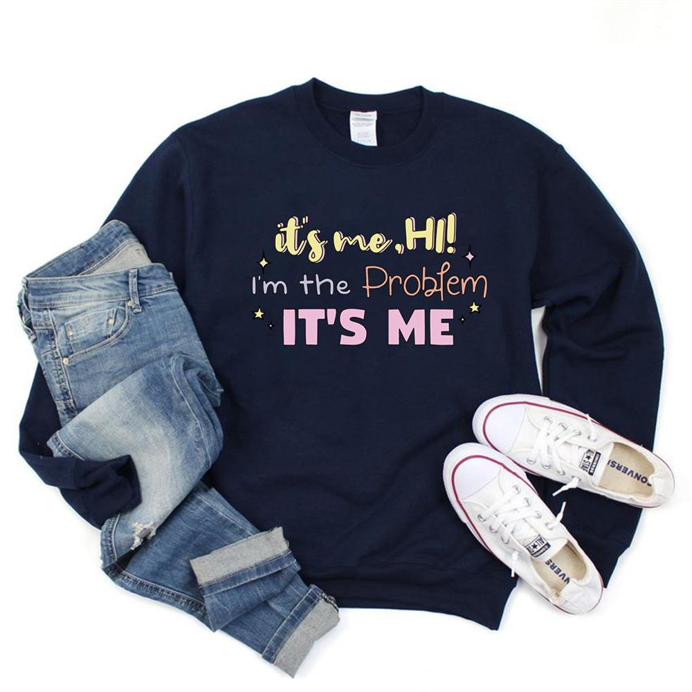 Its Me Hi Im The Problem Sweatshirt Anti Hero Taylor Midnights Inspired Pullover TS Midnights New Album Y2k Crewneck Sweashirts