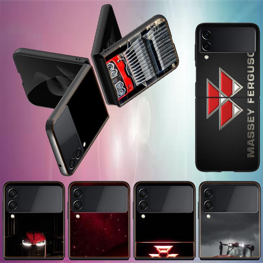 Tractor Farm Coque For Samsung Z Flip7 6 Galaxy Case Shockproof Z Flip5 Z Flip3 4 5G Hard Cover Phone TPU PC Hard Funda