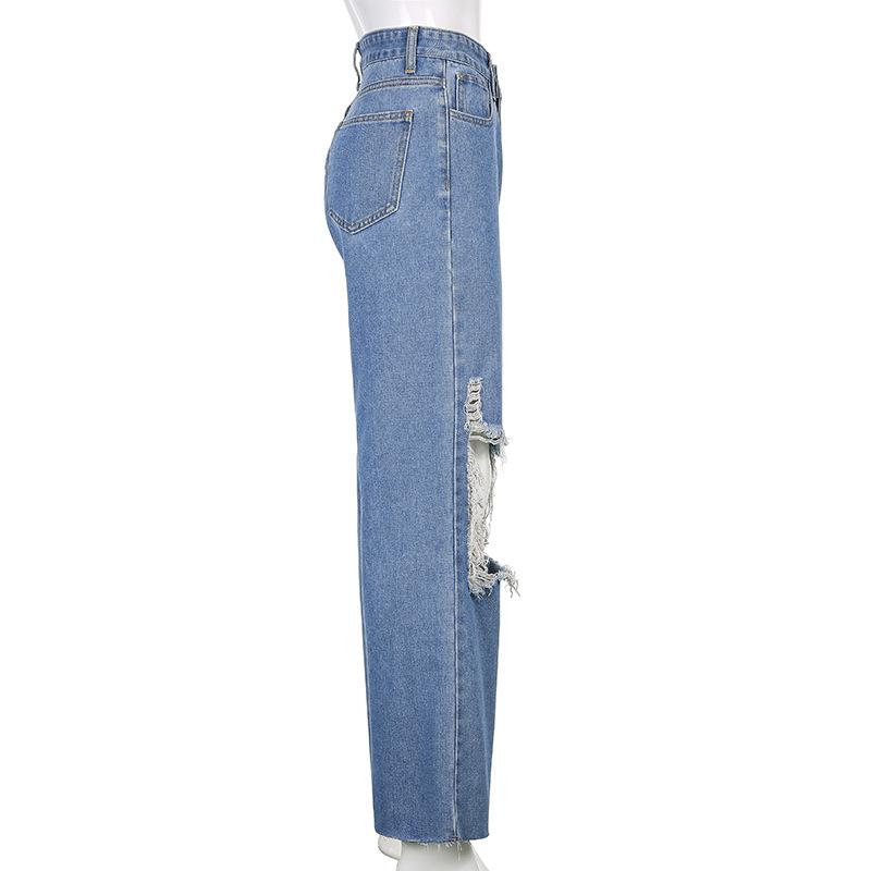 Buy Women's Fashion Ripped Jeans Summer 