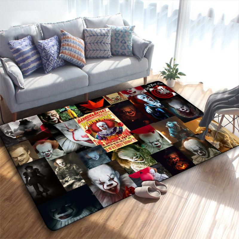 Horror Carpet Rug for Living Room Bedroom Home Sofa Decoration,Kids play Non-slip Floor Mat