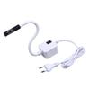 1Pcs Red Night Lamp Eu/Us Plug Laser Infrared Sewing Machine Position Light Magnetic Mounted For Factory Drills Lathes