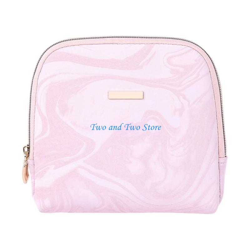 HX6F Chinese Leather Jewelry Organiser Multi Compartment Travel Storage Case For Earrings Necklaces Rings Storage розовый