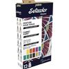 Peinture Tissus - Pébéo - Setacolor Set Initiation - Opaque Mat - 12 Flacons de 20 ml - Couleurs Modernes