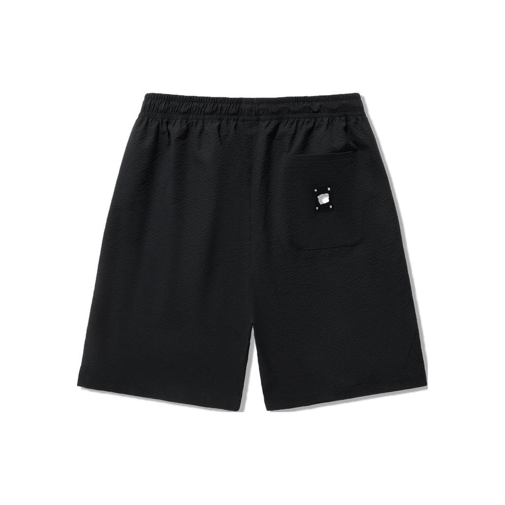 Li Ning x ICECREAM Casual Shorts Men's Black AKSU795-2