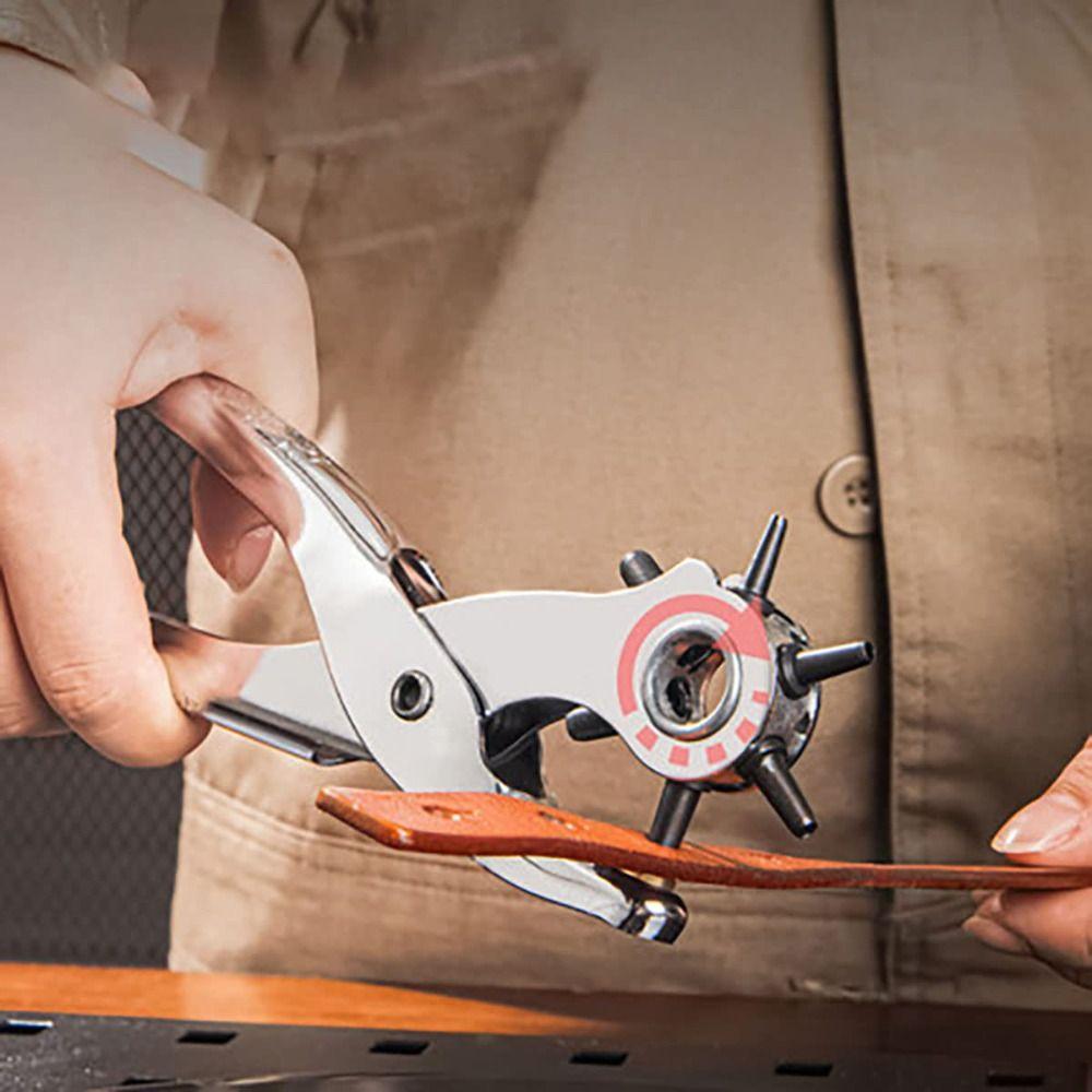 Bezproblemowy Dziurkacz do Paska Dziurkacz do Kart Kleszcze Dziurkujące Otwory w Pasku Dziurkacz Dziurkarka