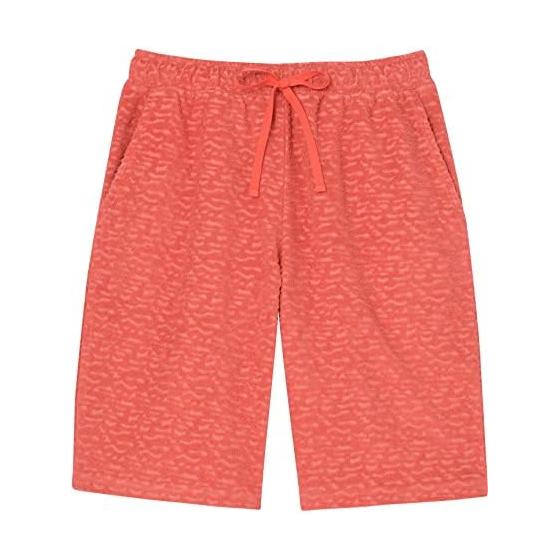BROS by WACOAL MEN Room Wear Short Sleeves Above the Knee Length Cotton Blend (Body) Loose Silhouette Web Exclusive Top and Bottom Set Front Closed