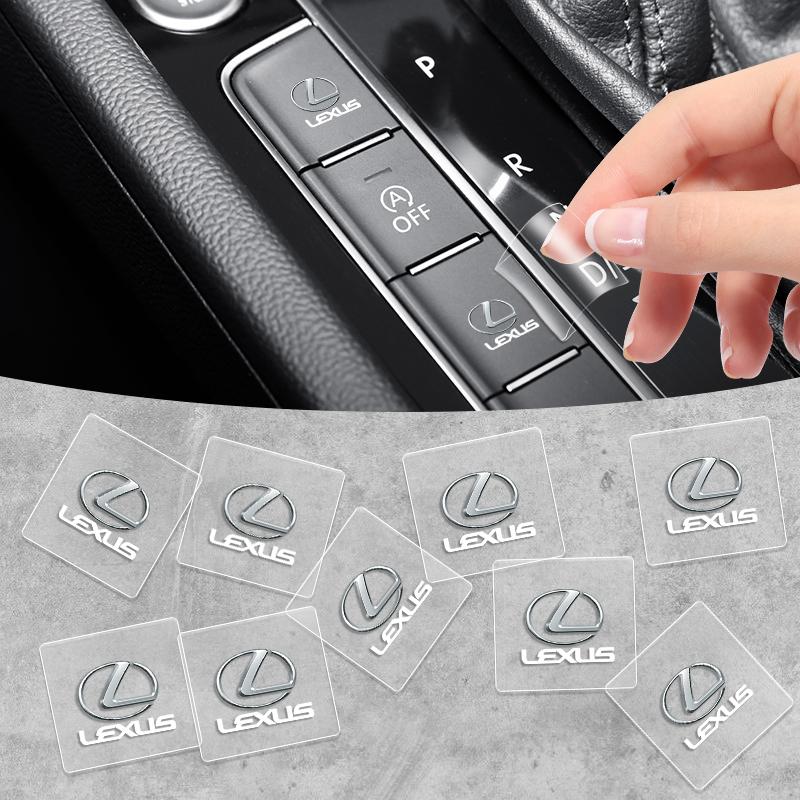 Hot New 2/5/10pcs Car Interior Dekoration Stickers Badges Emblem For Lexus ES KU8