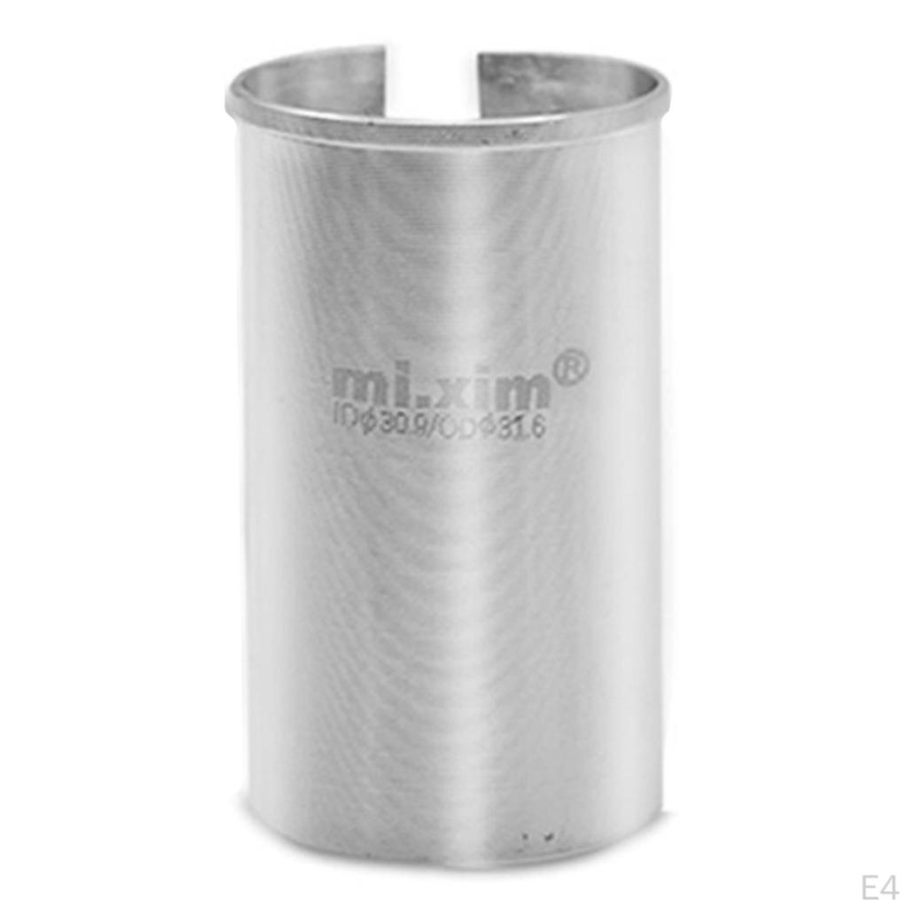 Adaptateur de tube de selle en alliage 31,6 mm 30,9 mm Taille de selle