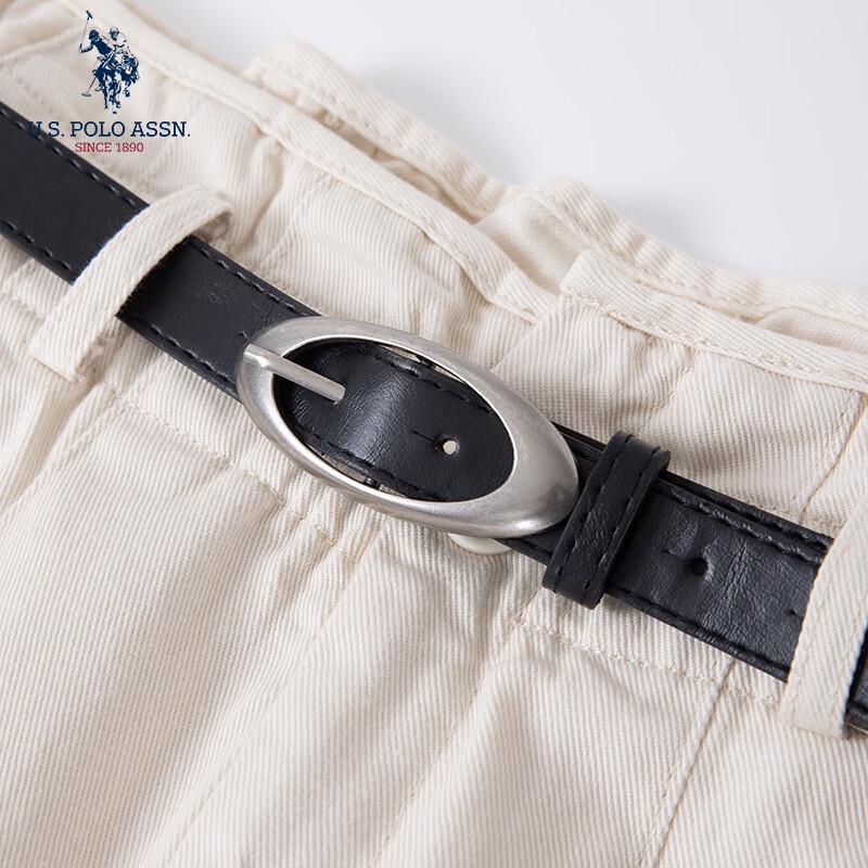U.S. Polo Assn. Damen lockere Cropped Baumwolljeans