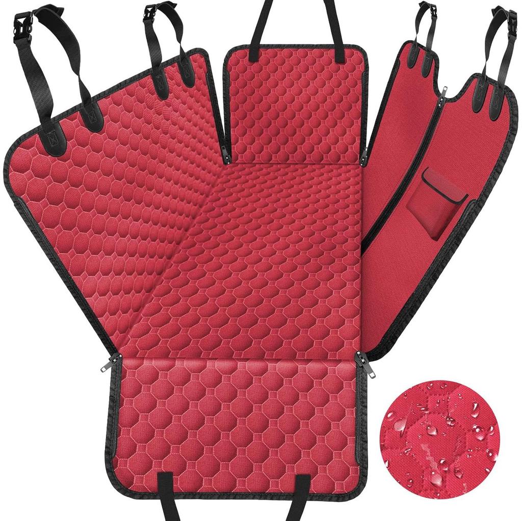 Waterproof Rear Seat Pet Hammock & Protector