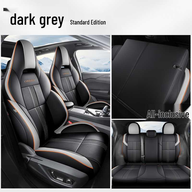 Lynk & Co 03 Leather Car Seat Cushions (23-26), All-Season, Fully Wrapped, Vehicle-Specific Seat Covers