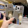 Mirror mobile phone case iPhone13 makeup mirror to picture Apple 17 personal makeup mirror custom processing