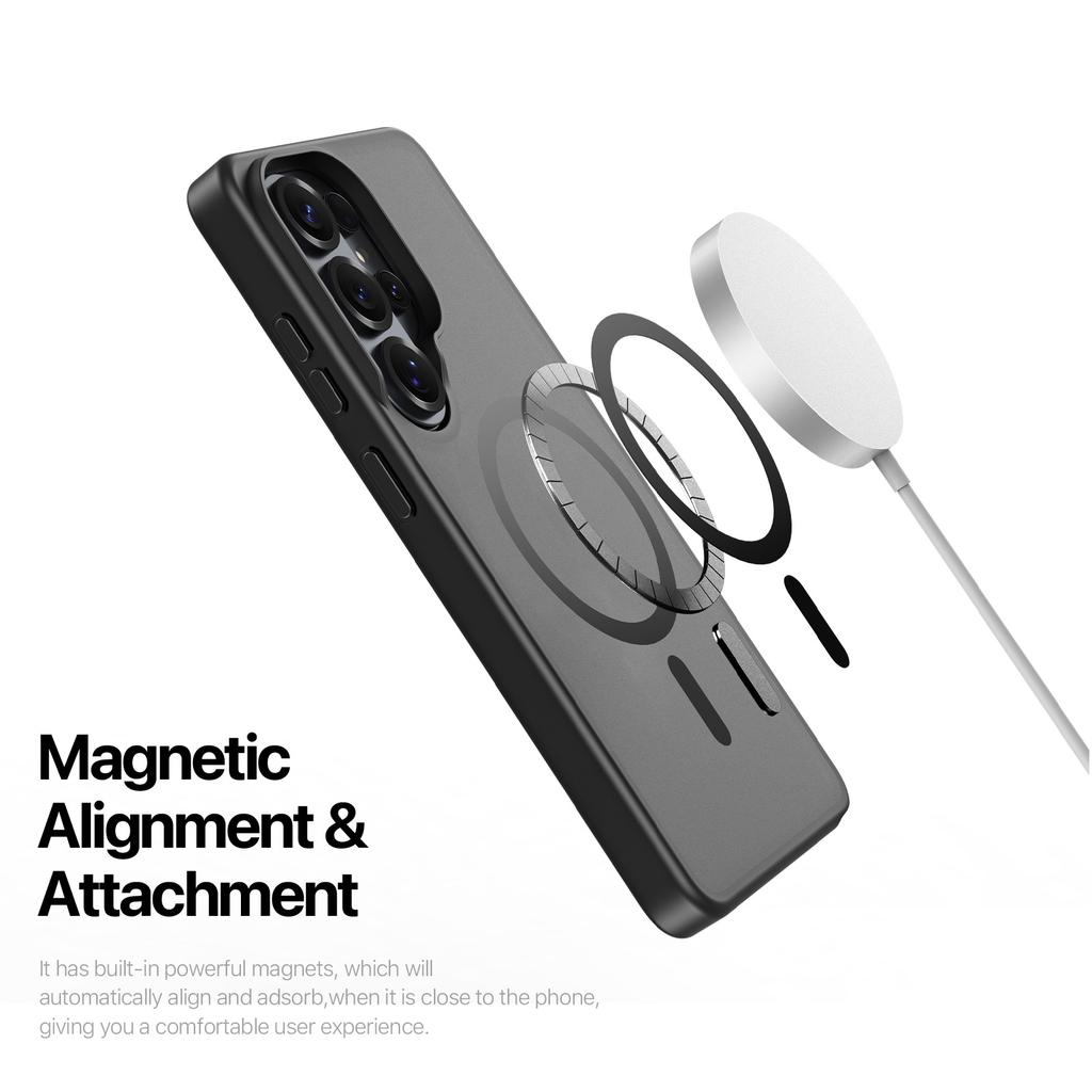 For Samsung Galaxy S26 Ultra Magnetic Case DUX DUCIS Yind Series PC+TPU Phone Cover
