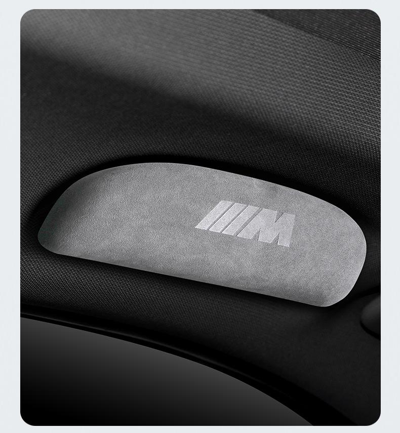 Alcantara Suede Glasses Case for BMW X1, X2, X3, X5, 1-7 Series