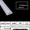D-Shaped Silicone Sealing Strip: High-Temperature, Water-Retaining, Self-Adhesive, Anti-Collision, Shock-Absorbing for Doors & Windows