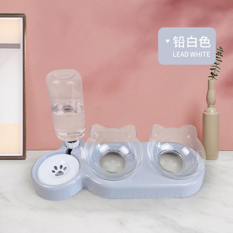 Snail Bowl Cat Bowl Automatic Pet Feeder Drinking Fountain Cat Dog Bowl Cat Bowl Supplies Water Bowl