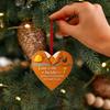 Occupational Love Heart Ornaments Heart Ornament To Honor Chef/Teacher/Builder/Firefighter for Christmas Tree Decor