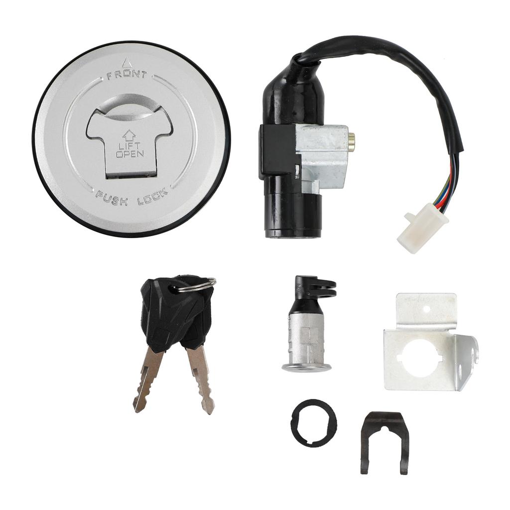 Spínač zapalování víčko plynu + zámek sedadla + klíče pro Honda Grom 125 Motrac M2 M3 14-15
