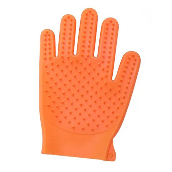 1Pc Pet Grooming Glove Hair Removal Gloves for Cats Dogs Shedding Brush Massage Bathing Brush Pet Cleaning Supplies