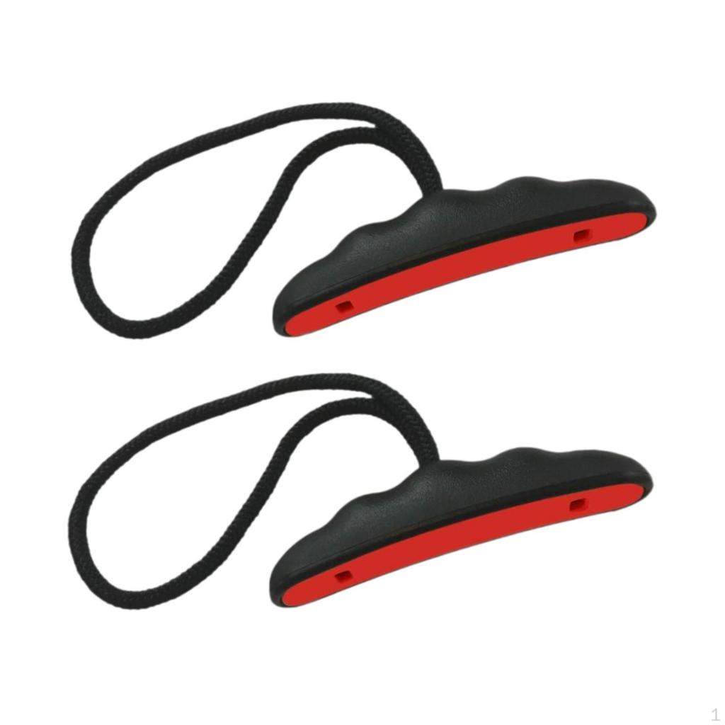 2 Pack Kayak Handles with Rope for Canoeing And Rowing Accessories