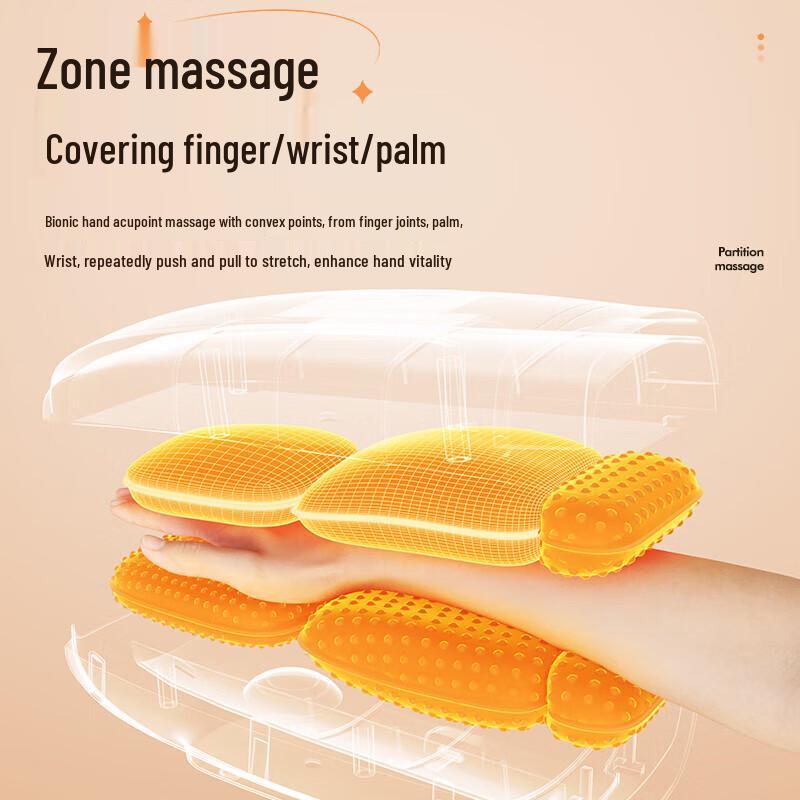 AUX Electric Hand Massager with Heat and Kneading