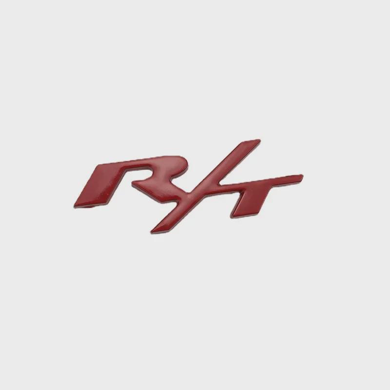 Autocolante Decorative cu Logo Mașină RT: Potrivit pentru Coolbo Coolway Challenger, Coadă Metalică RT Modificată, Grilă Centrală.