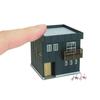 Sankei Nostalgische Diorama Serie Haus G Papierbastelbogen 1/150 MP03-110