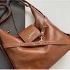 Portable casual handbag for short trips with one shoulder