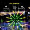 LED Firework Lights Dream Meteor Lamp DIY Wall Backlight Smart Controller for Wedding Home Party Intdoor Outdoor Fairy Decor