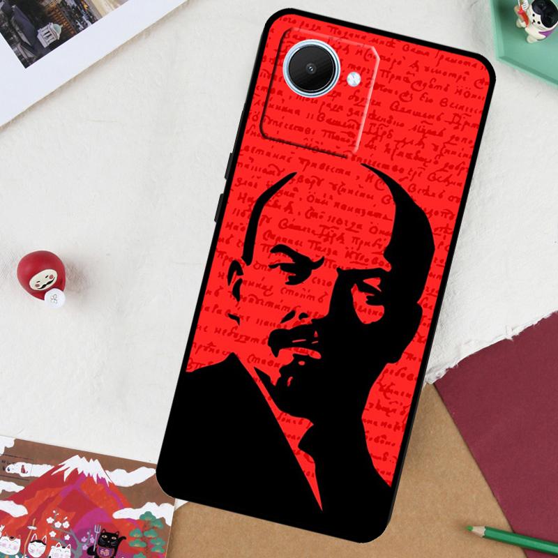 lenin Soviet Union flag For Realme GT 7 Pro GT 6 5 6T 10 11 12 13 14 Pro Plus C61 C53 C51 C21Y C25S C75 C55 C67 Case