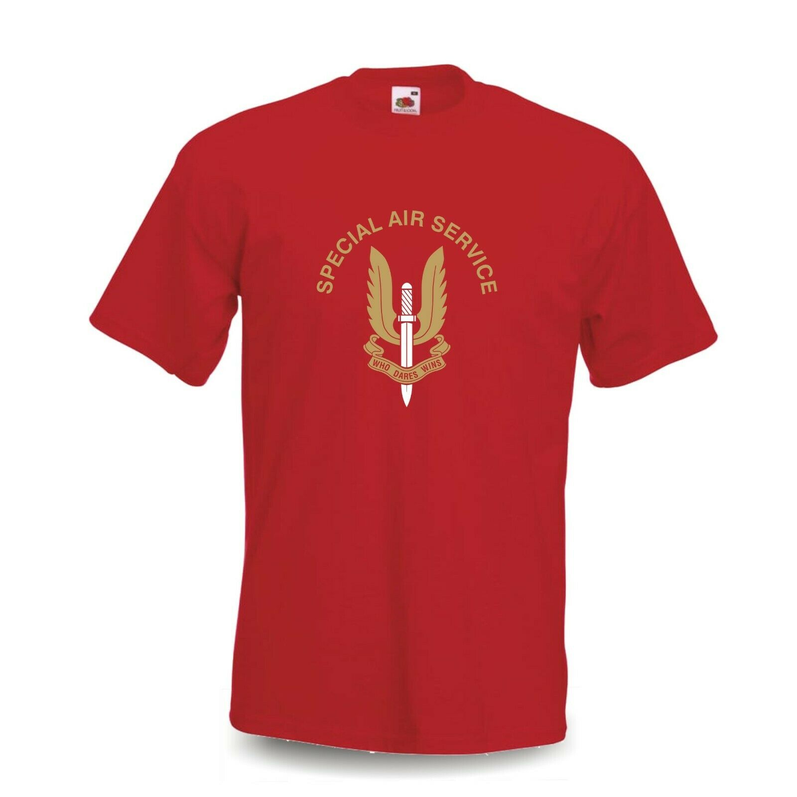 SAS Who Dares Wins UK Army T Shirt Mens 100 Cotton Casual Tshirts Loose Top Size S3XL S