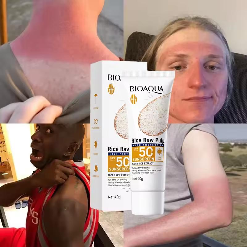 Gezichtszonnebrandcrème SPF 50+ Lichaamsbeschermer Zonnemelk Langdurig Niet-Vettig Voorkomt Zonnebrand UV-Bescherming Zon Zonnebrandcrème