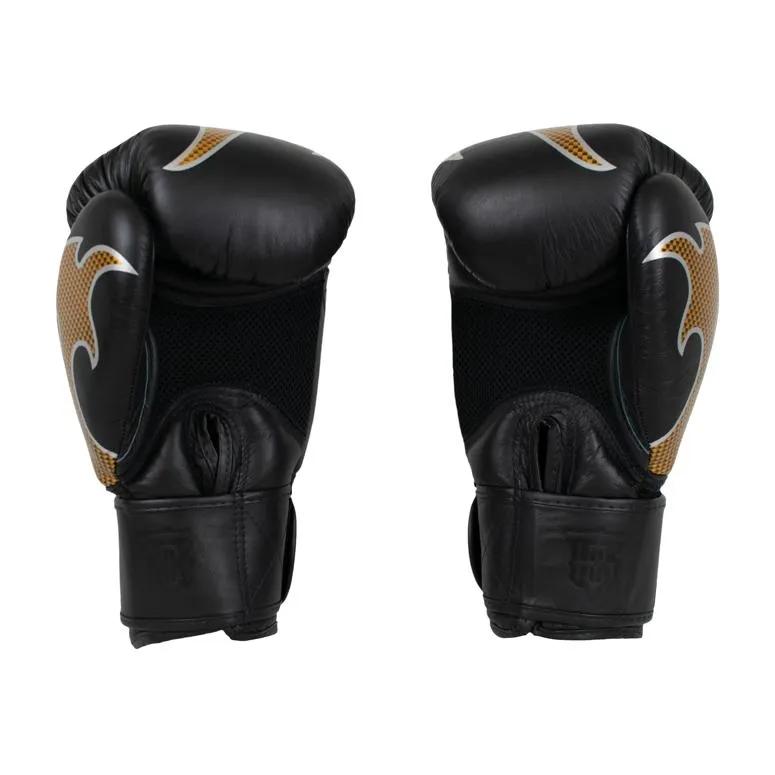 Top King Empower Air 10OZ Muay Thai Boxhandschuhe Schwarz/Gold