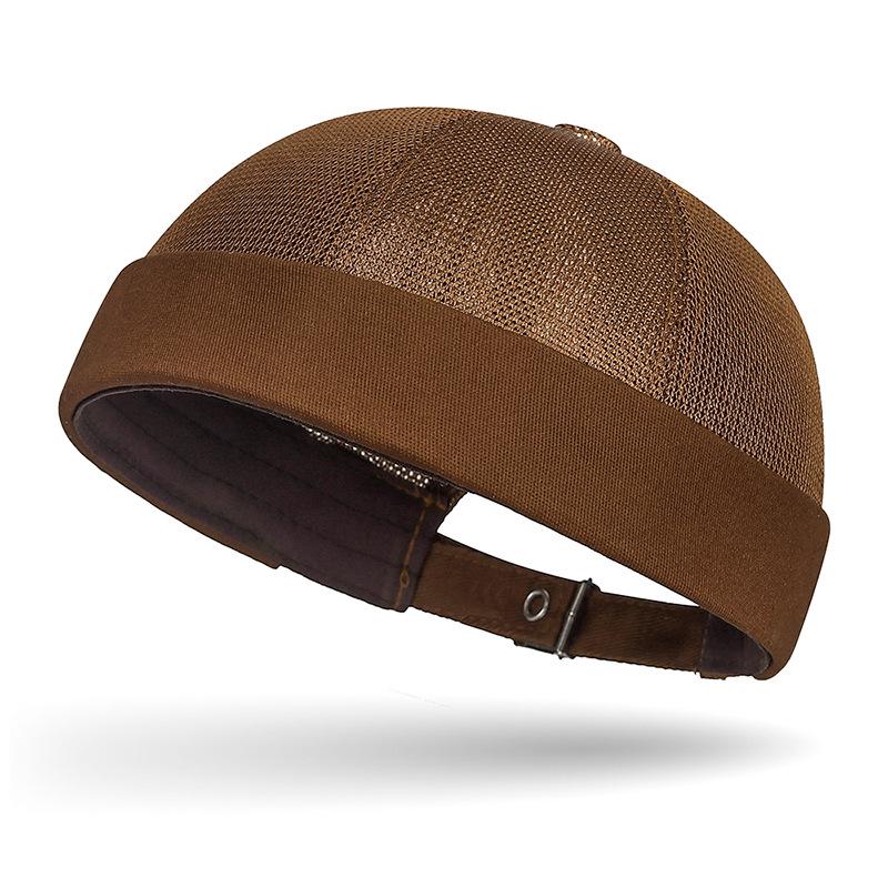 Summer Brimless Adjustable Mesh Cap for Men & Women